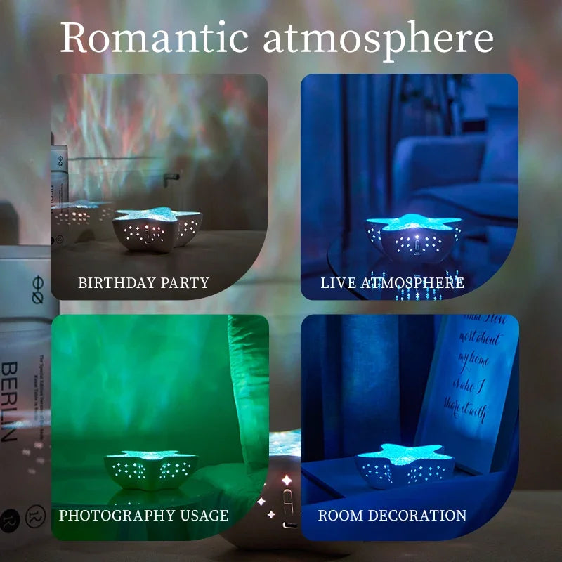 LED Starfish Lamp – Romantic Bedroom Decor